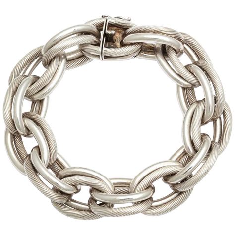 vintage hermes silver bracelet|fashionphile hermes bracelet.